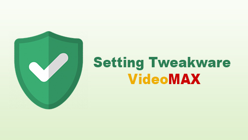Setting Tweakware Videomax