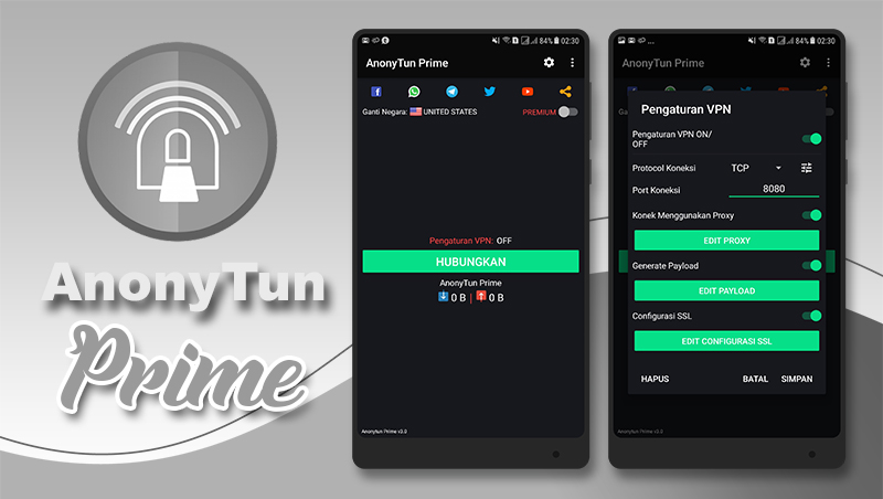 Anonytun Prime APK MOD