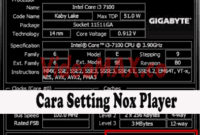 Cara Setting Nox Player