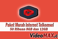 Telkomsel 50 Ribuan 8GB dan 12GB