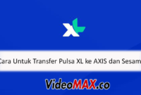 cara transfer pulsa XL