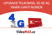 Cara Upgrade Kartu Telkomsel 3G Ke 4G