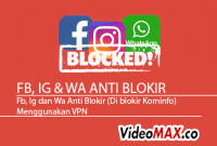 akses facebook instagram dan wa yang di blokir banned
