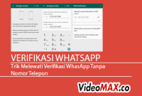 cara melewati verifikasi whatsapp