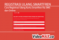 cara registrasi ulang kartu smartfren