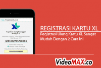 cara registrasi ulang kartu xl