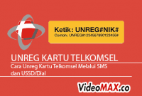 cara unreg kartu telkomsel