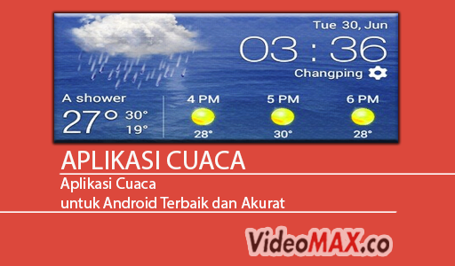 Aplikasi Cuaca Android