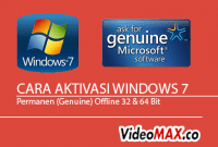 cara aktivasi windows 7