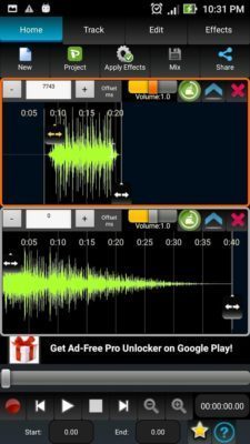 audiodroid audio mix studio