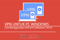 cara menggunakan vpn di pc