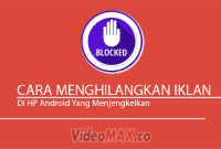 cara menghilangkan iklan di hp