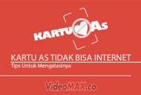 kartu as tidak bisa internet