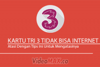 kartu tri 3 tidak bisa internet