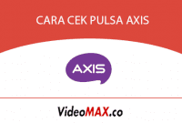 CARA CEK PULSA AXIS