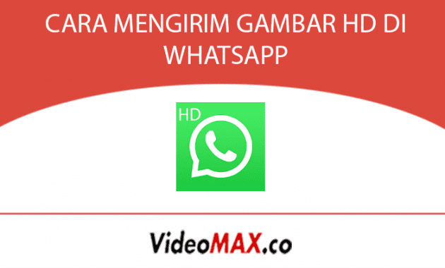 CARA MENGIRIM GAMBAR HD DI WHATSAPP