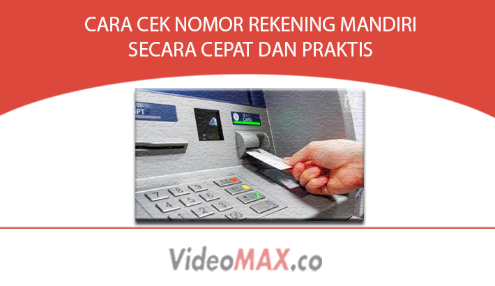 Cek Nomor Rekening Mandiri