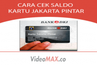 Cara Cek Saldo Kartu Jakarta Pintar