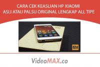 Cek Keaslian Hp Xiaomi