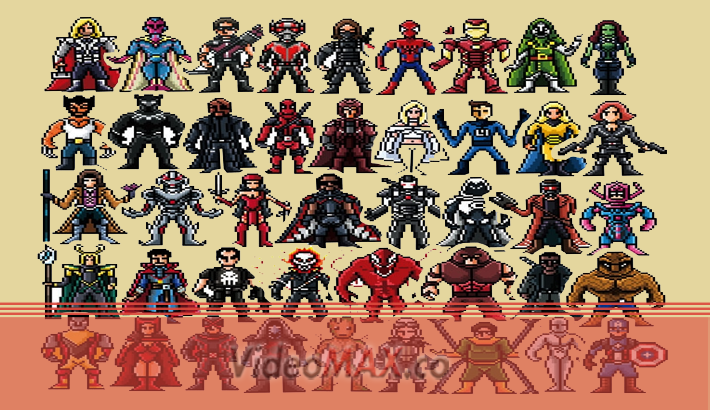 Game Pixel Super Heroes (Game Buatan Developer Indonesia)