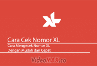 Cara cek nomor xl