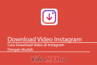 Cara Download Video di Instagram