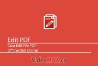 Cara Edit File PDF