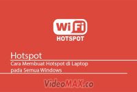 Cara Membuat Hotspot di Laptop