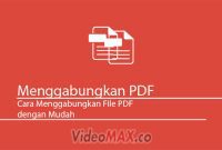 Cara Menggabungkan File PDF