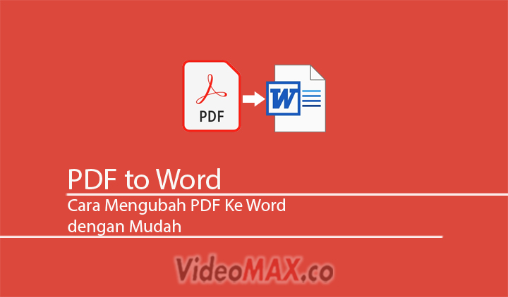Cara Mengubah PDF Ke Word