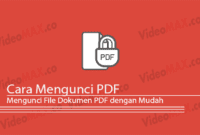 Cara Mengunci PDF