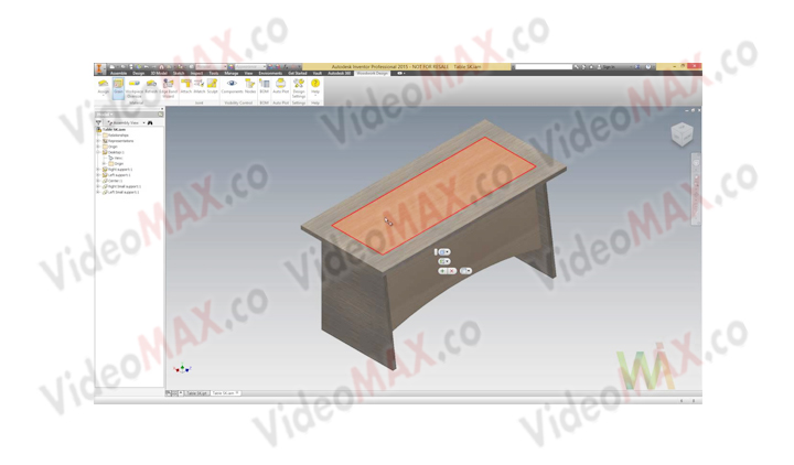 Woodwork for Inventor